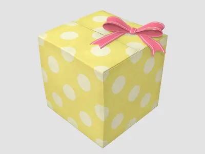 Gift box 3D model