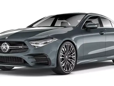 Mercedes-Benz CLS 53 AMG 2019 3D model