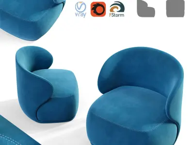 La Pipe Lounge 3D model