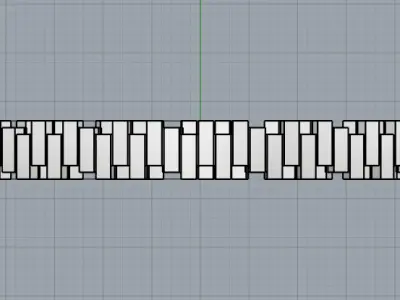 dior bracelet 3D print model