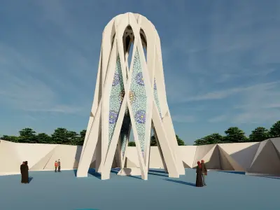 KHAYAM SHRINE 3D model