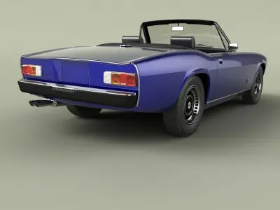 Jensen-Healey sports car 3D model