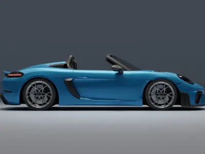 Porsche 718 RS 3D model