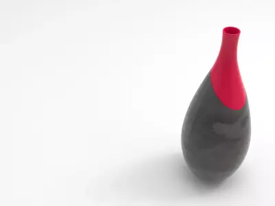 Mutt Vase Low-poly 3D model