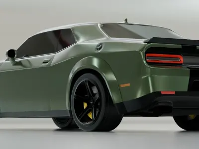 Dodge Challenger SRT Hellcat 3D model