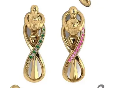 infinity love 3D print model