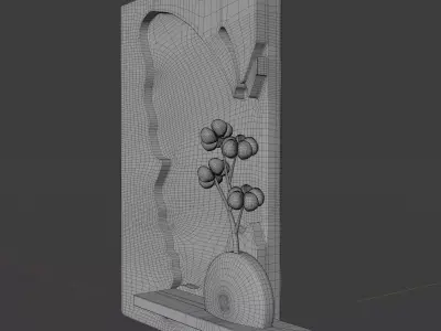 AuraPanel wall deco 3D model