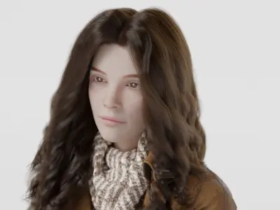 Gia By Kstudios Low-poly 3D model