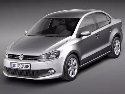 Volkswagen Polo Sedan 3D model