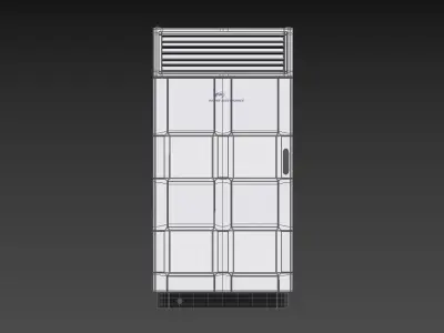 Power Electronics NB 180 EV Dispenser Charging Station 3D model