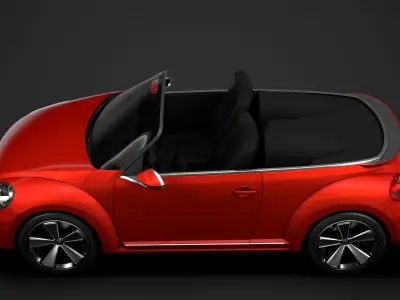 Volkswagen E Bugster Speedster 2020 3D model