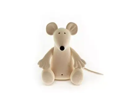 Toy   Plush Mouse 3D model