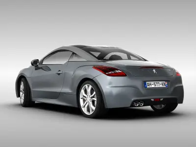 Peugeot RCZ 2012 3D model