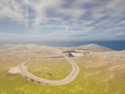 Free Terrain 003 Free 3D model