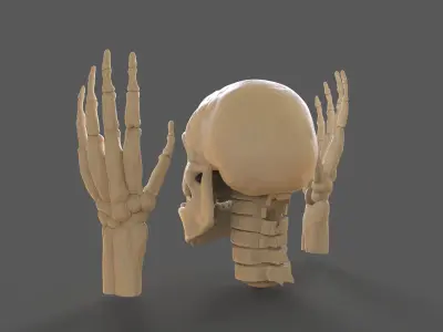 Lord Death Parts 3D print model