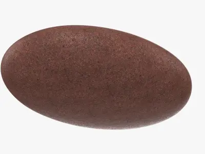 Sea pebble smooth  Free 3D model
