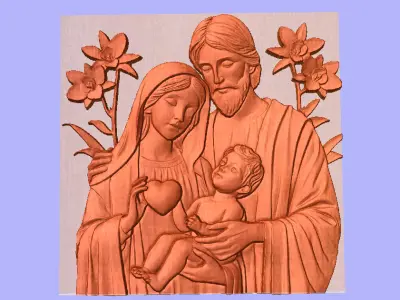 sagrada familia de nazare 3D model