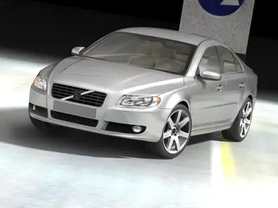 Volvo S80 2005 3D model