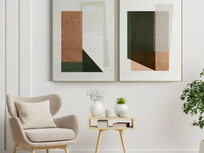 Photo Frame 300 Low-poly 3D model