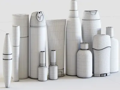 Set dresser Low-poly 3D model