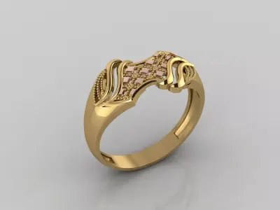 Women Plain Ring Ready STL 3DM Models Womens Rings 3D models 3D print model
