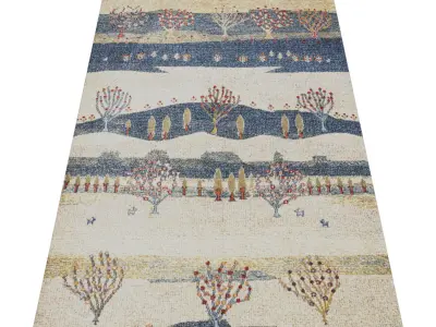 Rug Set 1411 3D model