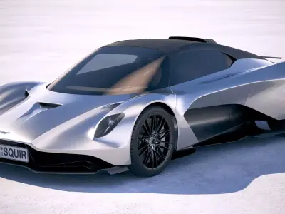 Aston Martin Valhalla 2020 3D model
