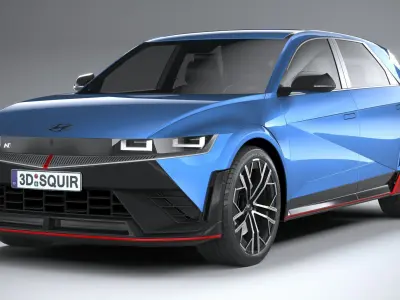 Hyundai Ioniq 5 N 2024 3D model