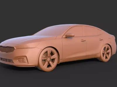 Kia Cadenza 3D print model