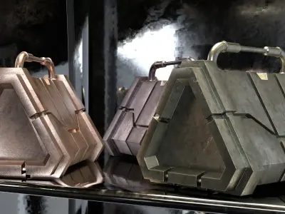 sci-fi decor 3D model