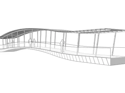 Bridge in concept -05 3D model