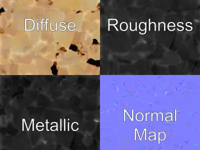 Sheep Fluffy Coat Grazing model pack Low-poly 3D model