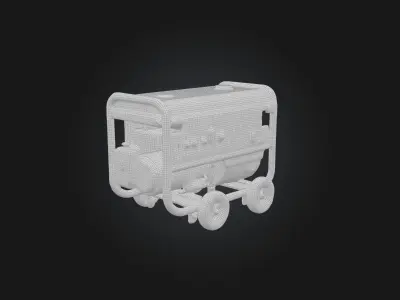 Generator Low-poly 3D model by your3dworld