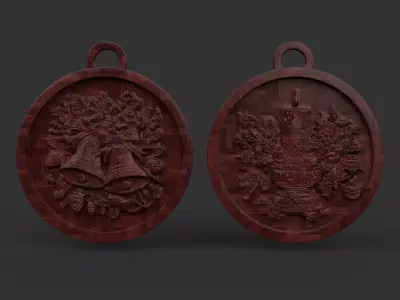 christmas tree decor  3D print model