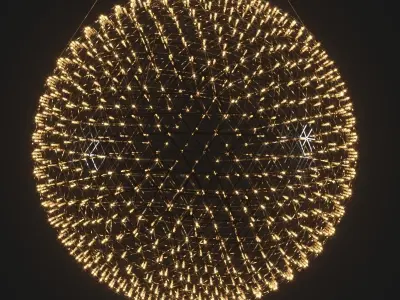 Moooi Raimond R163 Suspended Lamp 3D model