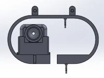 APPLE HOLDER WALLMOUNT 3D print model