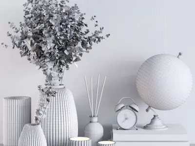 Decorative set 16 S 3D model