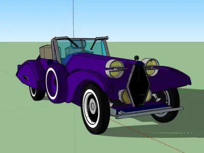 SV Pinifarina  Low-poly 3D model