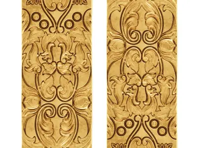 Cartouches SET35 3D model