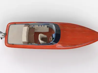 Speedboat   Luxury 3D Model 3D model