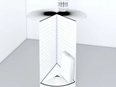 Stand Circle 3D model