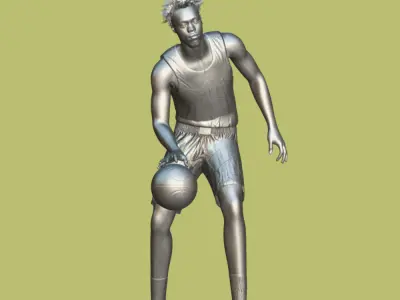 3D rigged Scottie Barnes Toronto Raptors NBA 3D model