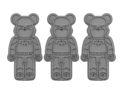 Kaws Batman Neon Sign 3D model