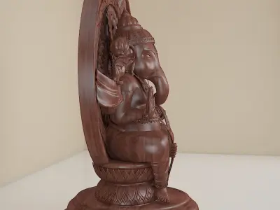 Ganesha statue 3D model