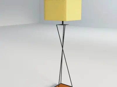 Modern Designer Lamp 3D model purchase