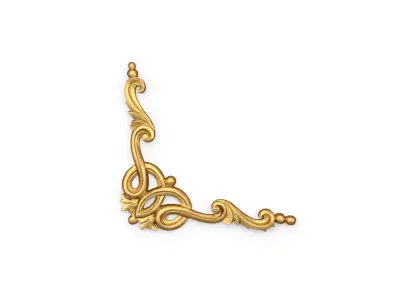 Classic decor ornament 155 3D model