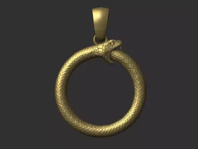 Pendant Eternal Recurrence 3D print model