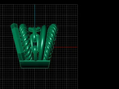 David Yurman ring 3D print model