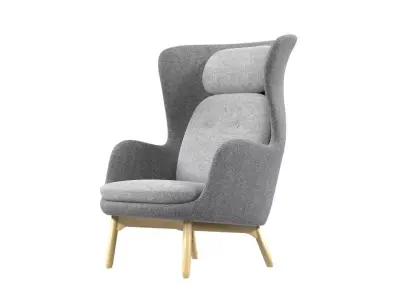 Fritz Hansen Ro Chair 3D model