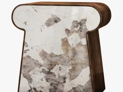 Kelly Wearstler ternion traid tercet side table 3D model